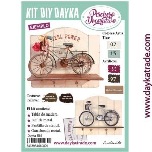 percha tabla repisa bici vintage Dayka-585