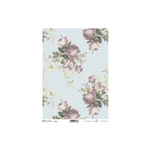 PAPEL DE ARROZ DECOUPAGE R616 A4