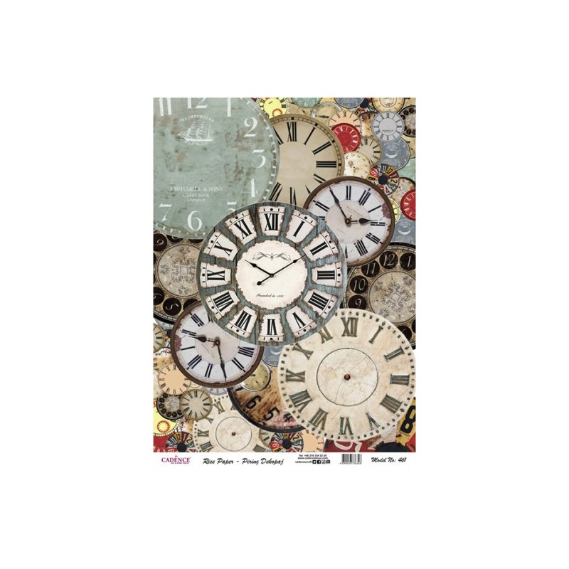 Reloj de papel best sale