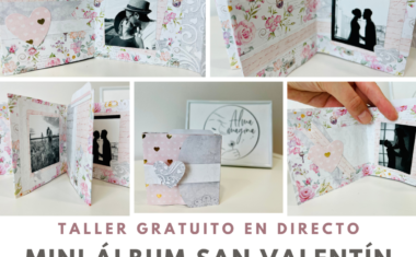 Mini álbum San Valentín – Taller gratuito en directo