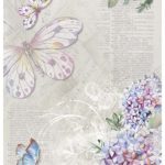 Papel De Arroz Decoupage R1060 A4