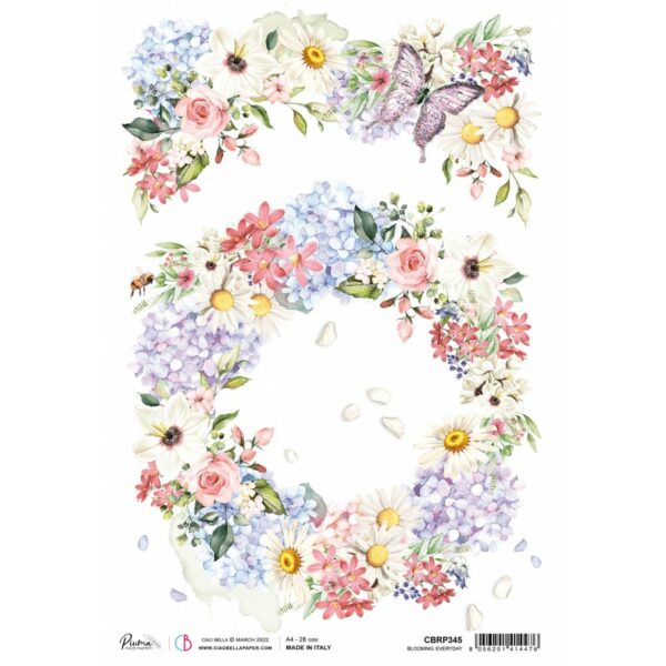 Rice Paper A4 Piuma Blooming everyday