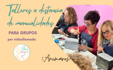 Talleres a distancia de manualidades para grupos – Alma imagina