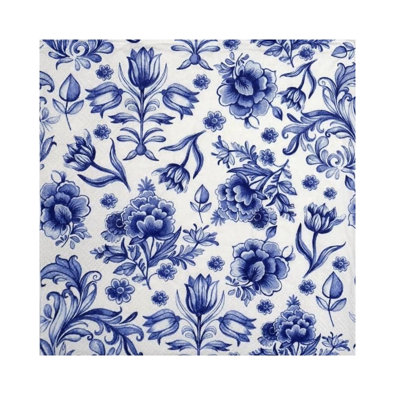 servilleta-delft-blue-florals-20-uds