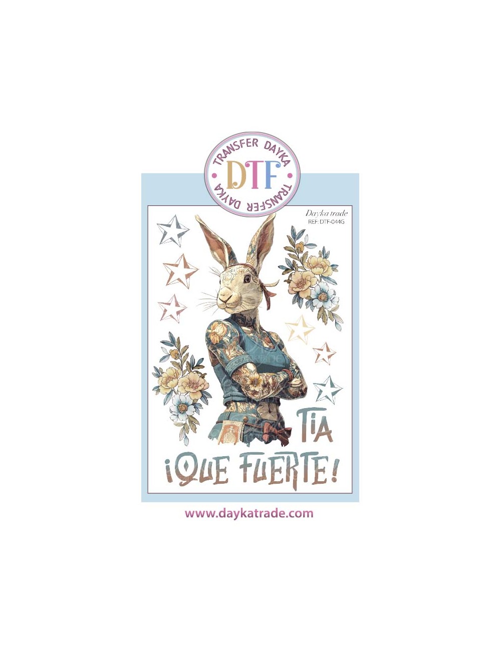 transferencia-textil-con-conejita-tia-que-fuerte