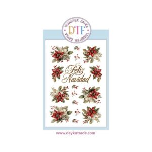 transferencia-textil-con-dibujos-flores-y-feliz-navidad