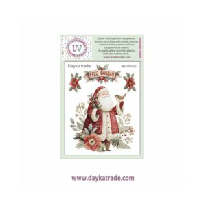 uv-sticker-transparente-papa-noel-rojo